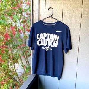 Derek Jeter New York Yankees Nike Dri Fit Shirt